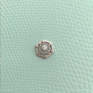 Antique diamond stick pin top